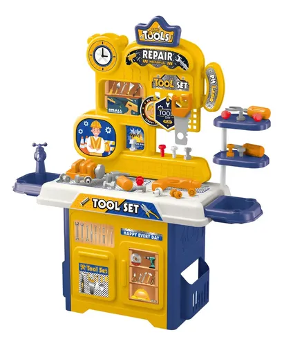 Bancada de Ferramentas Infantil