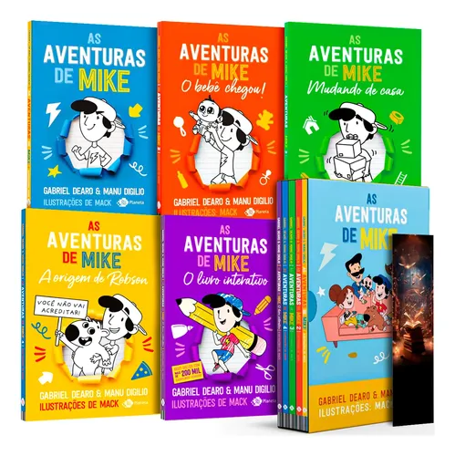 Livro As Aventuras de Mike
